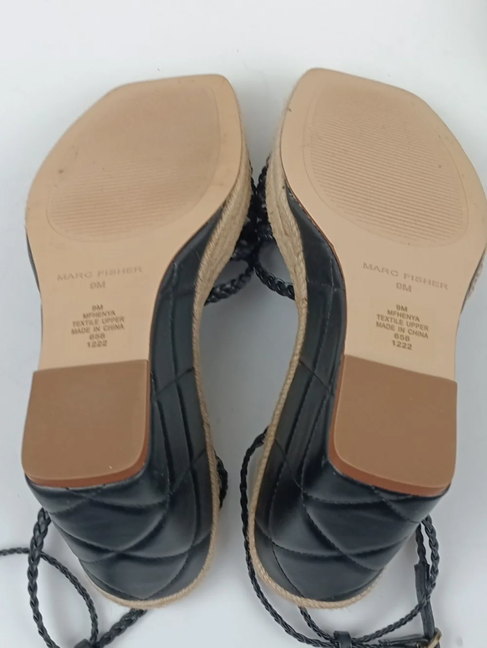 Marc Fisher braided leather